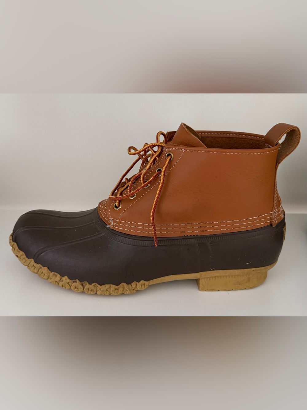 LL BEAN Duck Boots Men’s Size 12 MADE IN USA - Picture 6 of 11